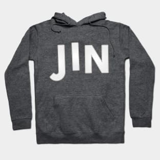 BTS Bangtan Jin Kim Seokjin typography text | Morcaworks Hoodie